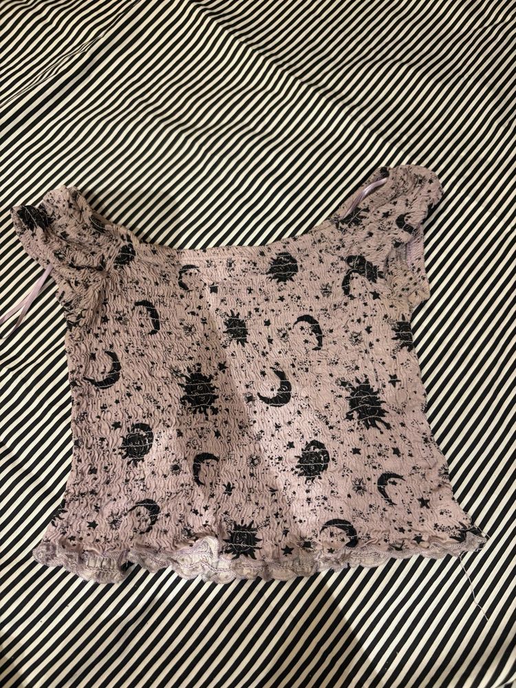 Celestial Smocked Top ( Halloween)