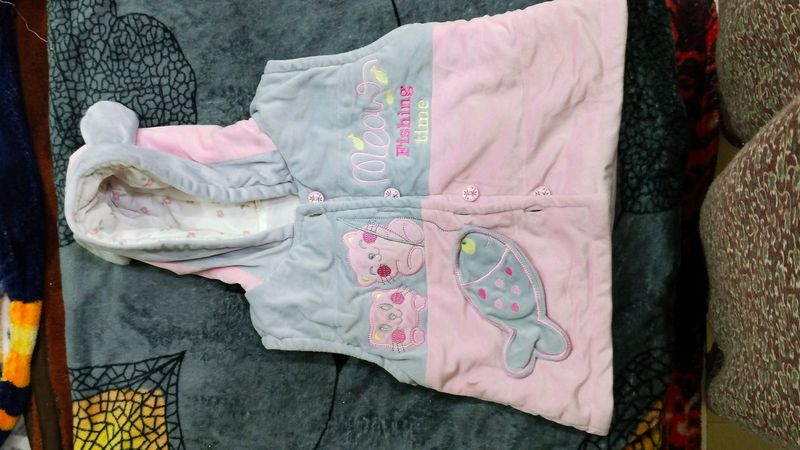 Cute Baby Girl's Embroidered SEt