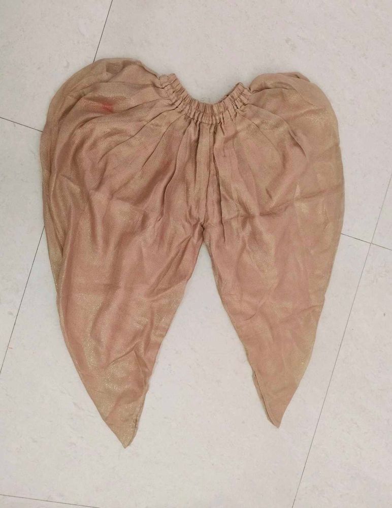 Unique Gold Harem Pants