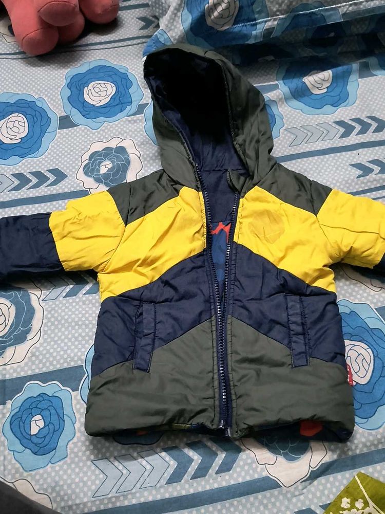 Kids Winter Jacket double sided
