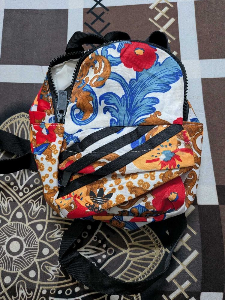 Adidas Floral Mini Backpack