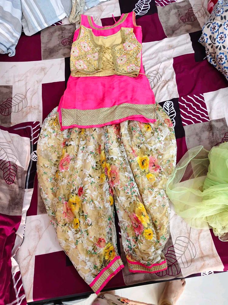 Kids Traditional Lehenga Choli Set