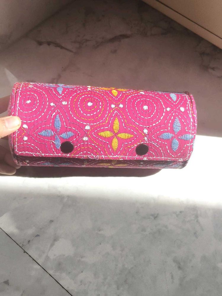 handi craft Boho Embroidered bangle box