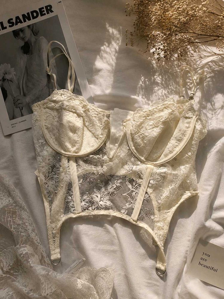 Lace Bralette Corset Top