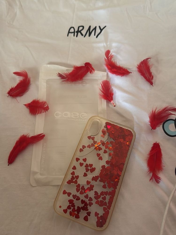 Sparkling Heart Phone Case ( iPhone XR)