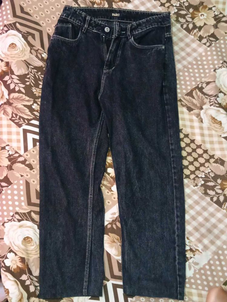 Dark Wash Wide Leg Jeans