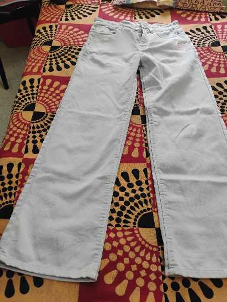 Light Wash Wide Leg Jeans
