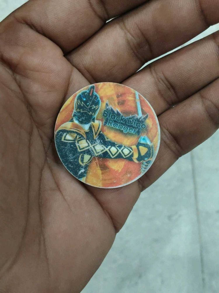 Black Dino Ranger Collectible Disc