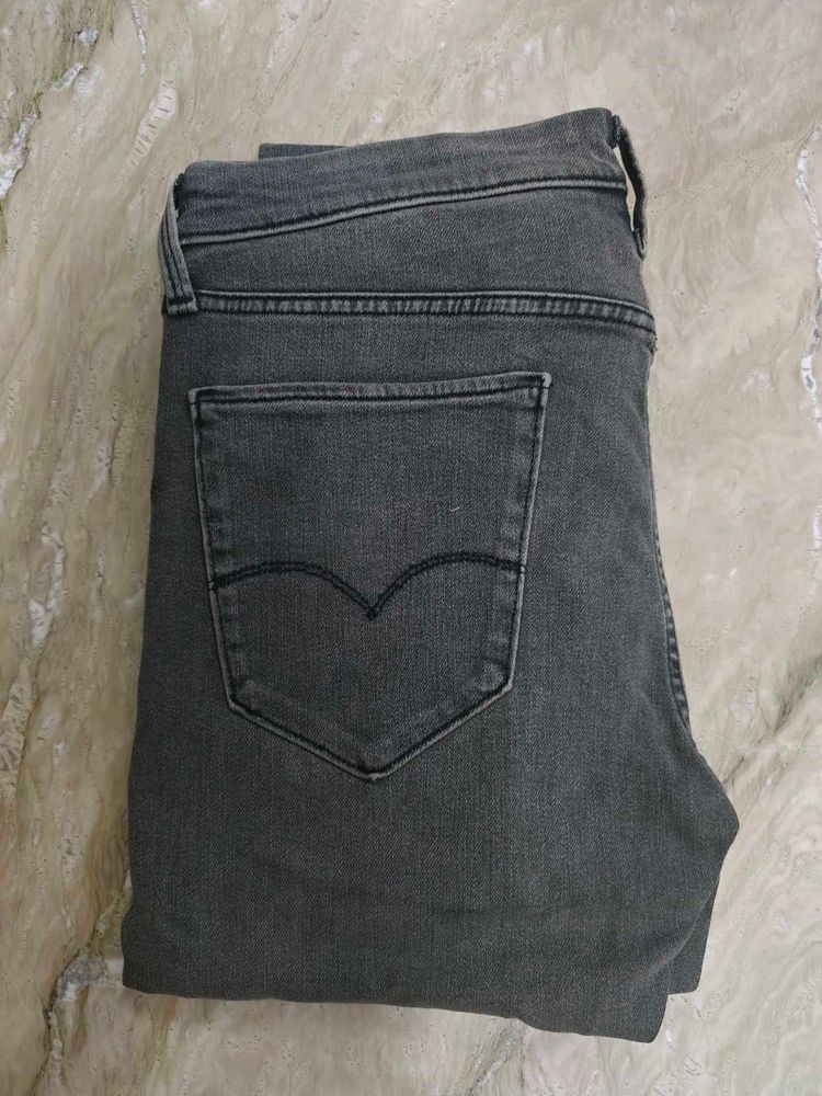 Men's Denim Like New Grey 34"