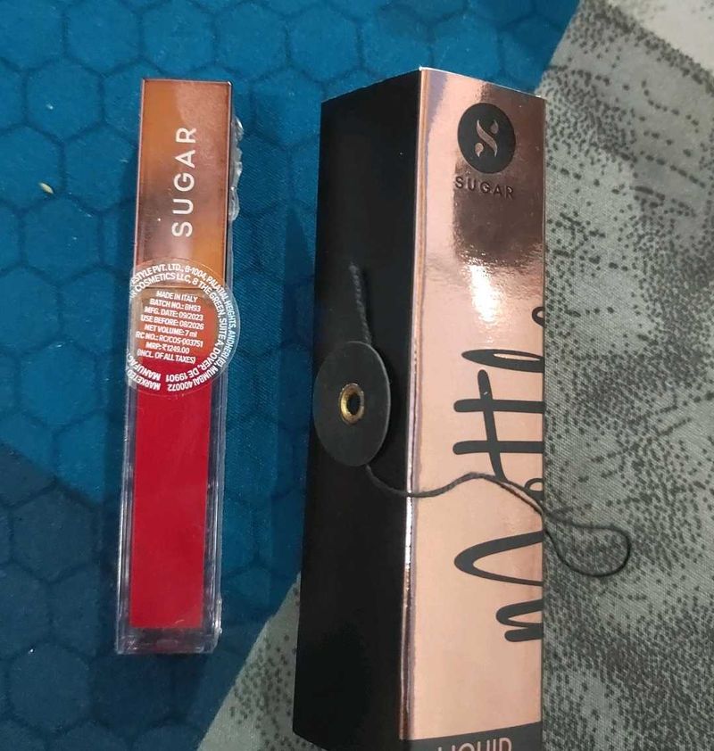 SUGAR Matte Liquid Lipstick Red
