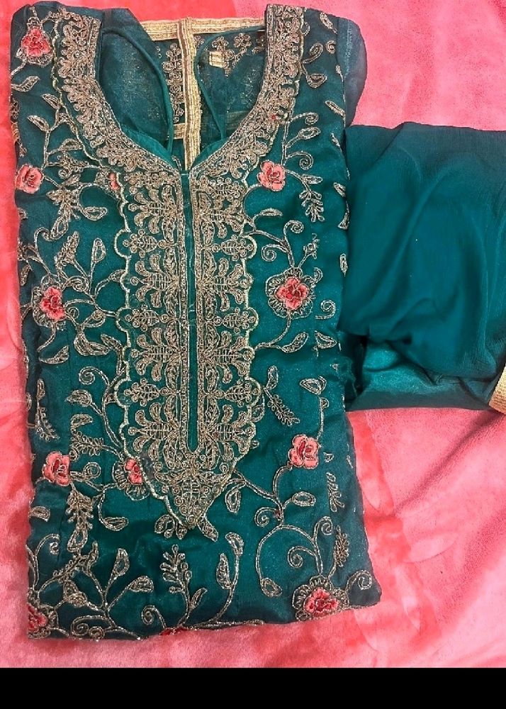Kurta Set Worked Party Wear Unused