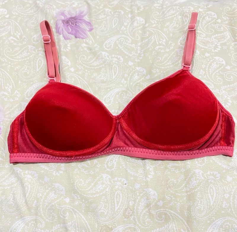 Tweens Medium Coverage Heavy Padded T-shirt Bra