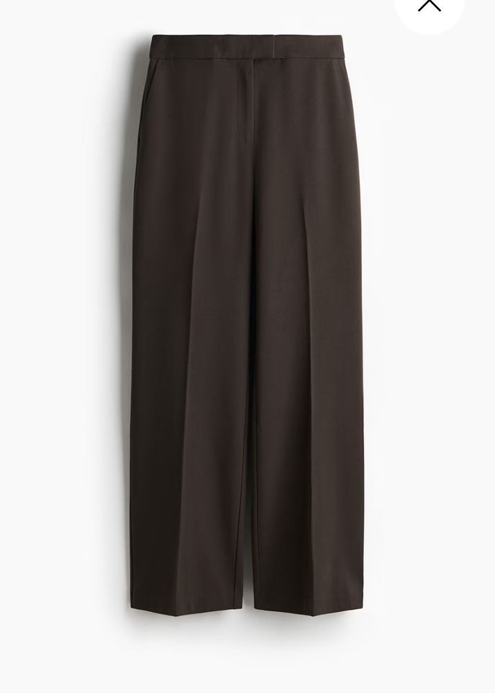 Dark brown trousers