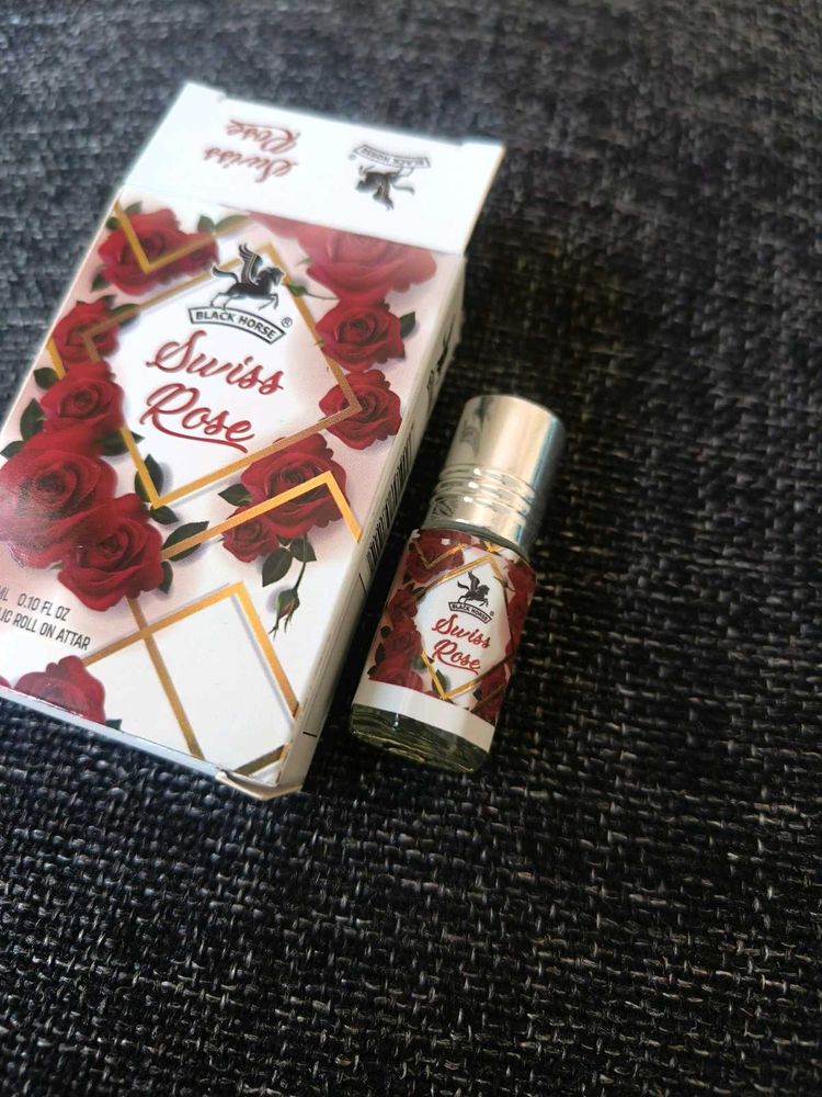 Swiss Rose Attar - Roll On Perfume