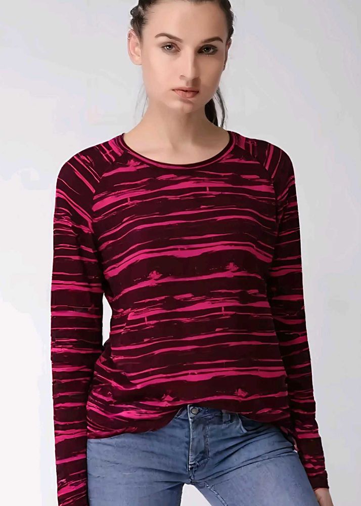 💜 Mauve Dry-fit (Brand- 2Go) Long Sleeve T-shirt