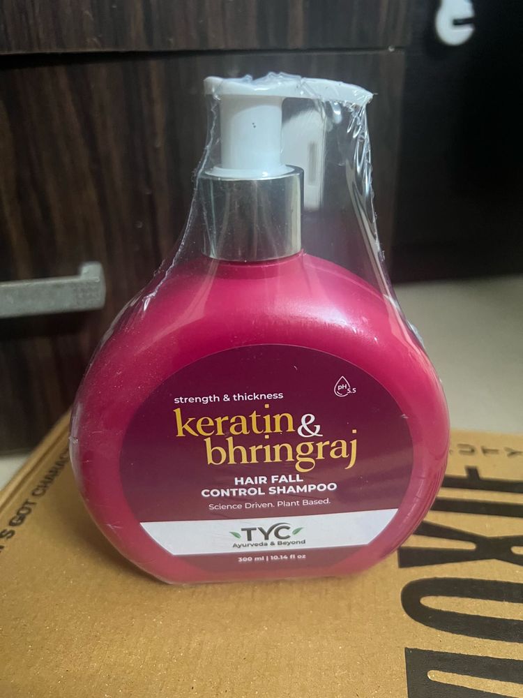 TYC Keratin &amp; Bhringraj Shampoo