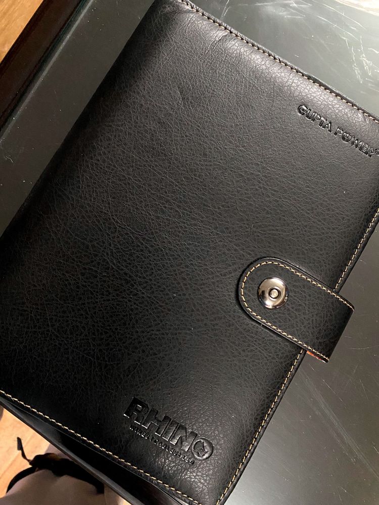 Leather Diary With Magnet Lock