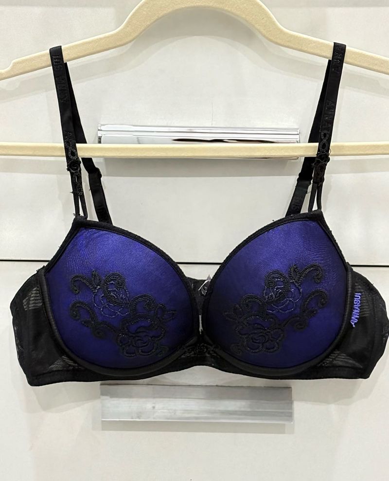 Anna Sui luxury Embroidered Bra