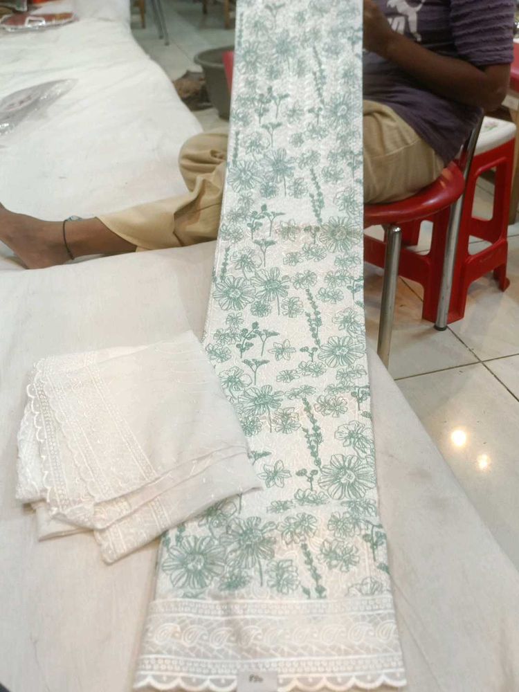 pakistani chikankari Dress Material