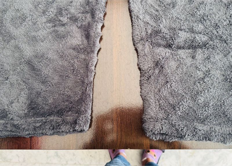 Cozy Gray Throw Blanket