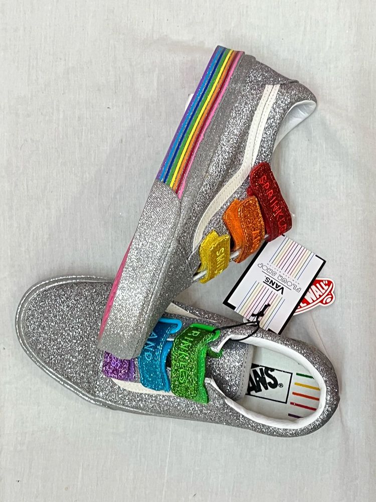 New Rainbow Vans Old Skool