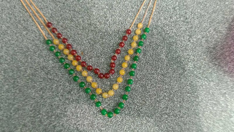 Multi-Layered Beaded Necklace