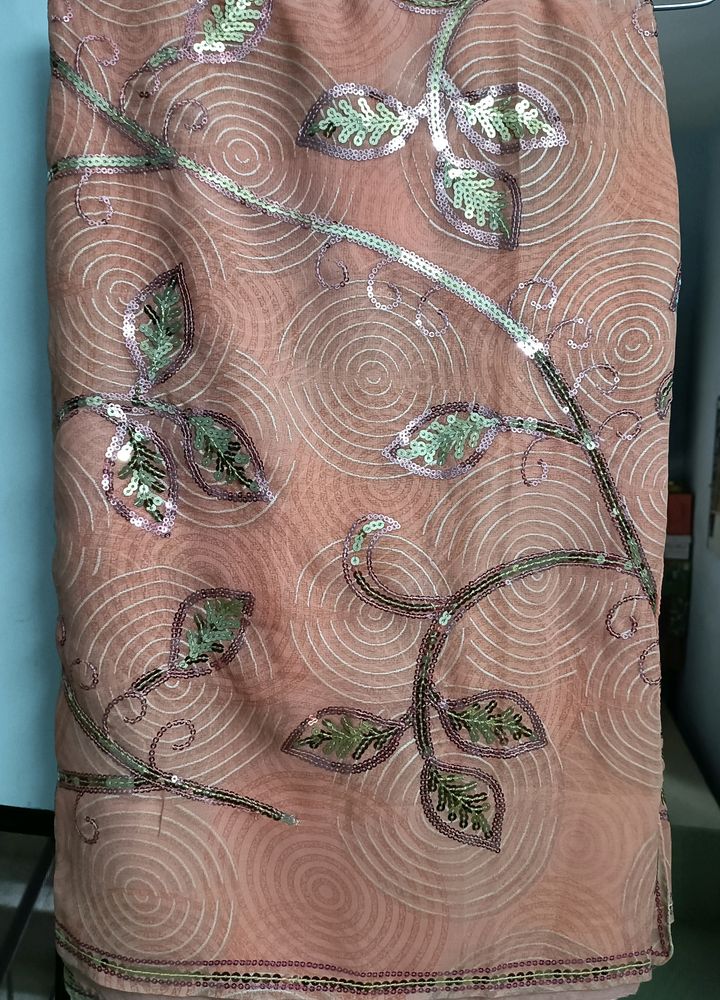 Full Work Party Wear Saree