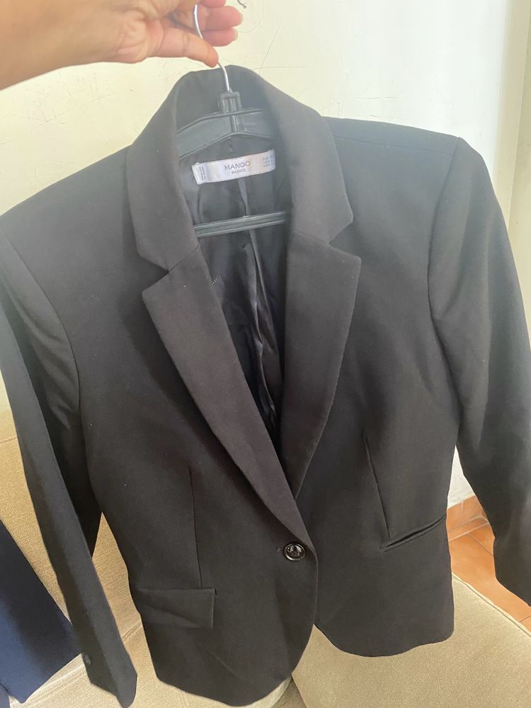 Mango Black Blazer