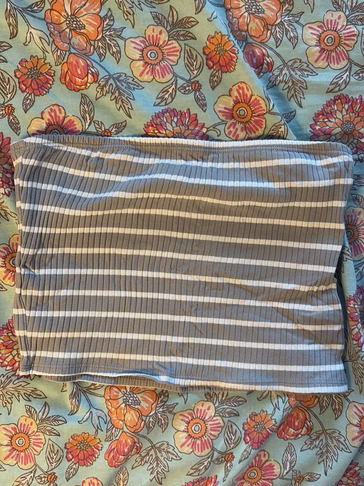 Striped Tube Top