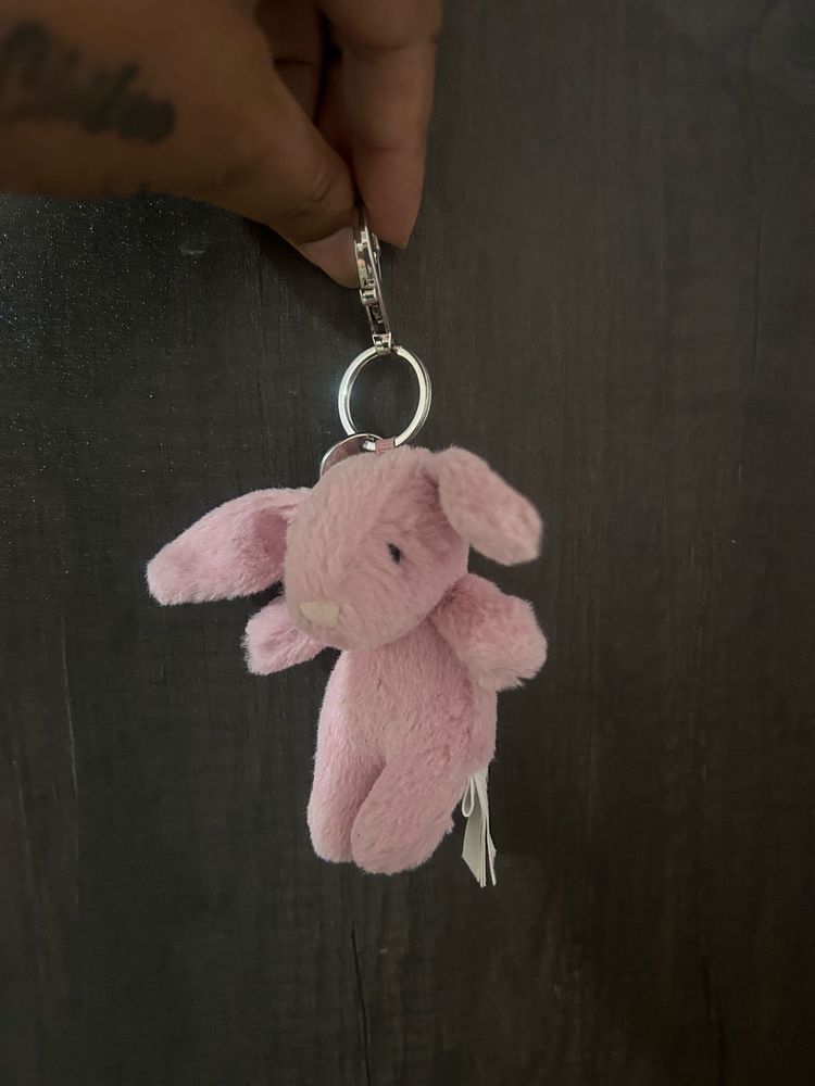 Bashful Bunny Tulip Bag Charm