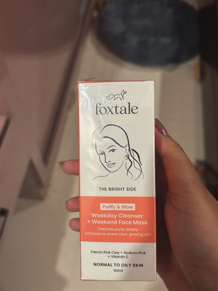 Foxtale Weekday Cleanser + Face Mask