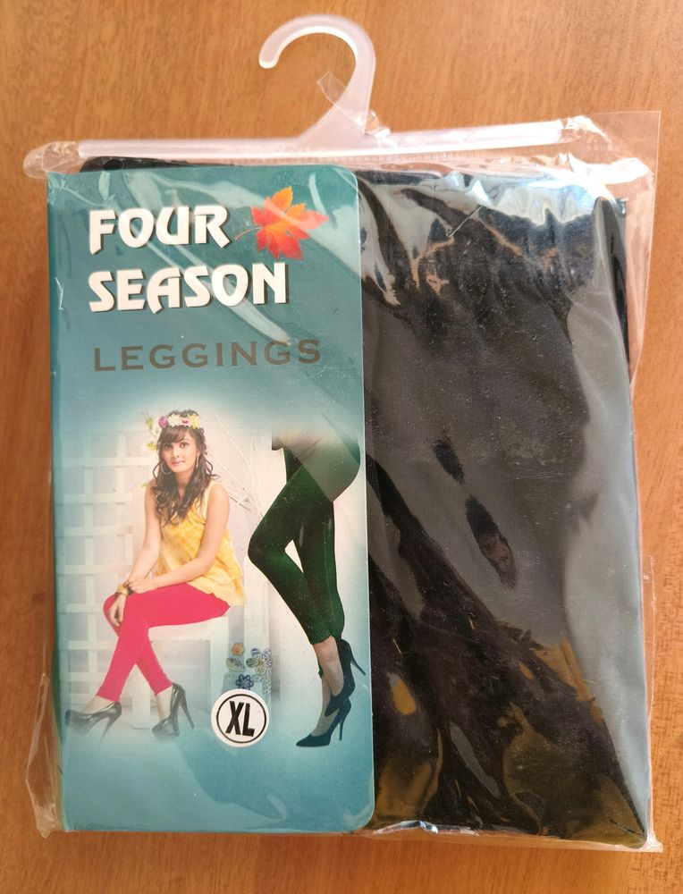 Full Length 4 Way Leggings XL Size Black