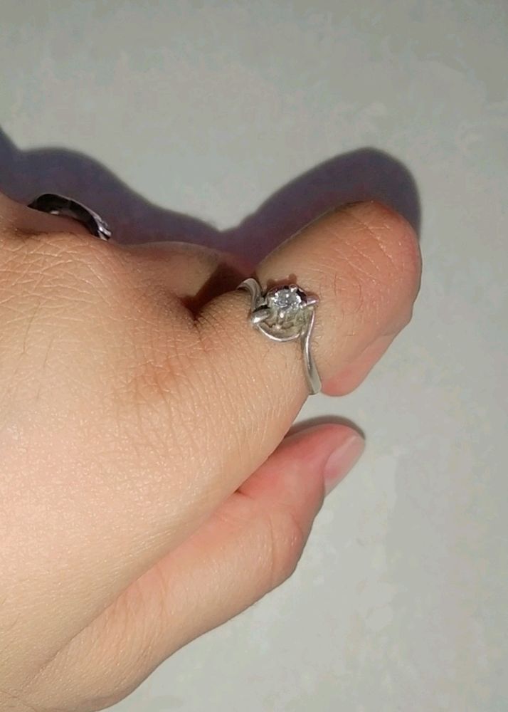 Dazzling Stars Silver Ring