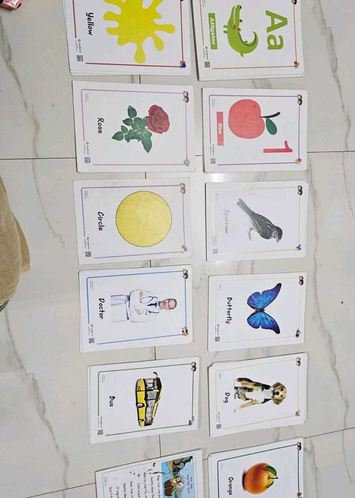 KIDS FLASH CARD MEMORY LEARNING MONTESSORI