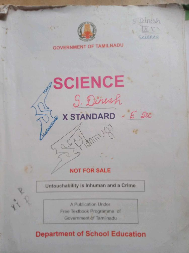 Tamil Nadu Class X Science Textbook