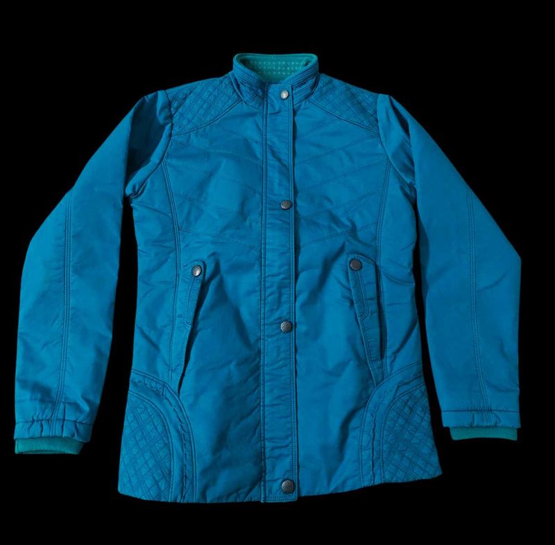 Teal Quilted Jacket