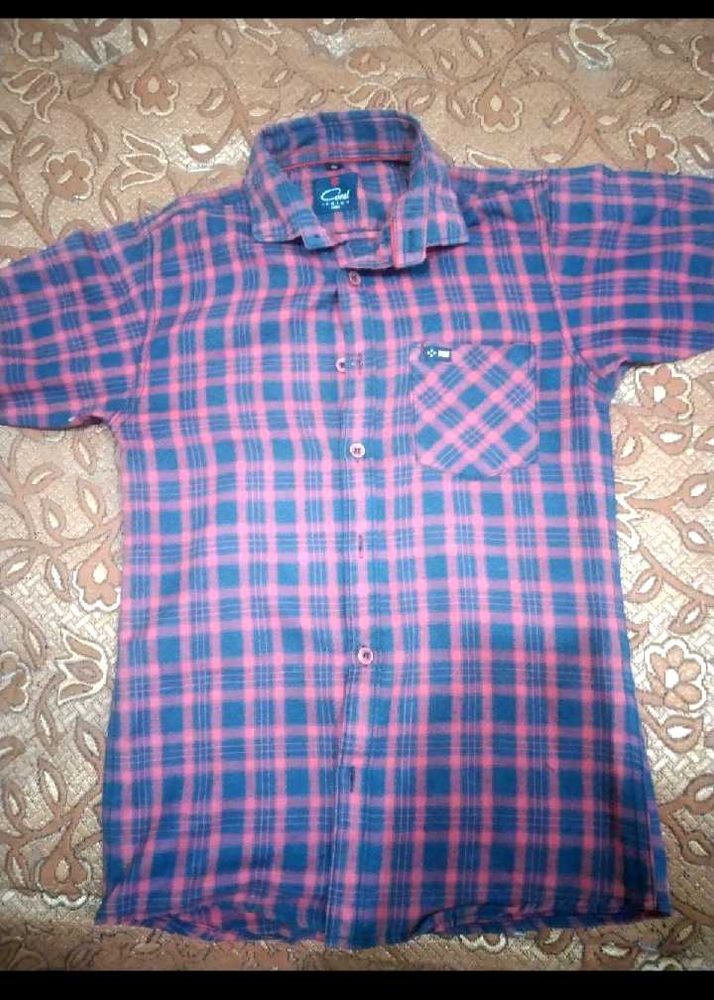 Men's Plaid Casual Shirt