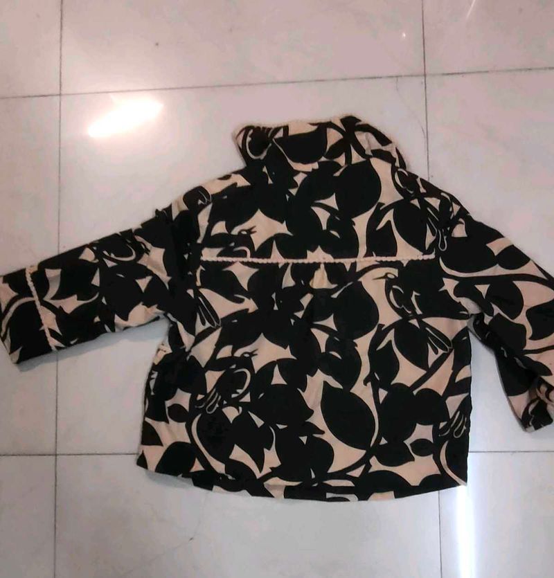 Floral Print Jacket