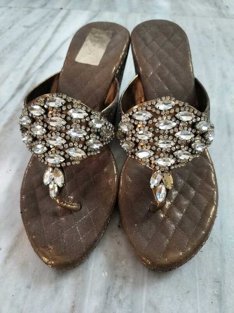 Partywear Brown Sandal