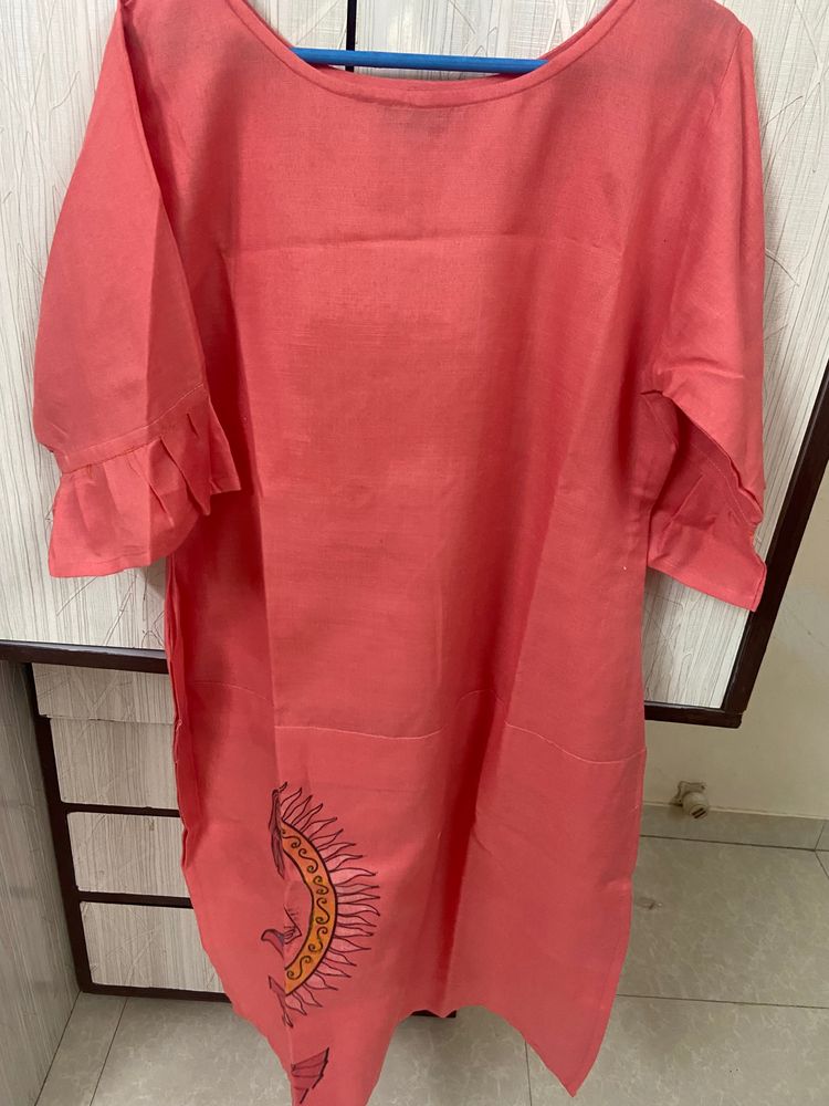 Coral Tunic Dress