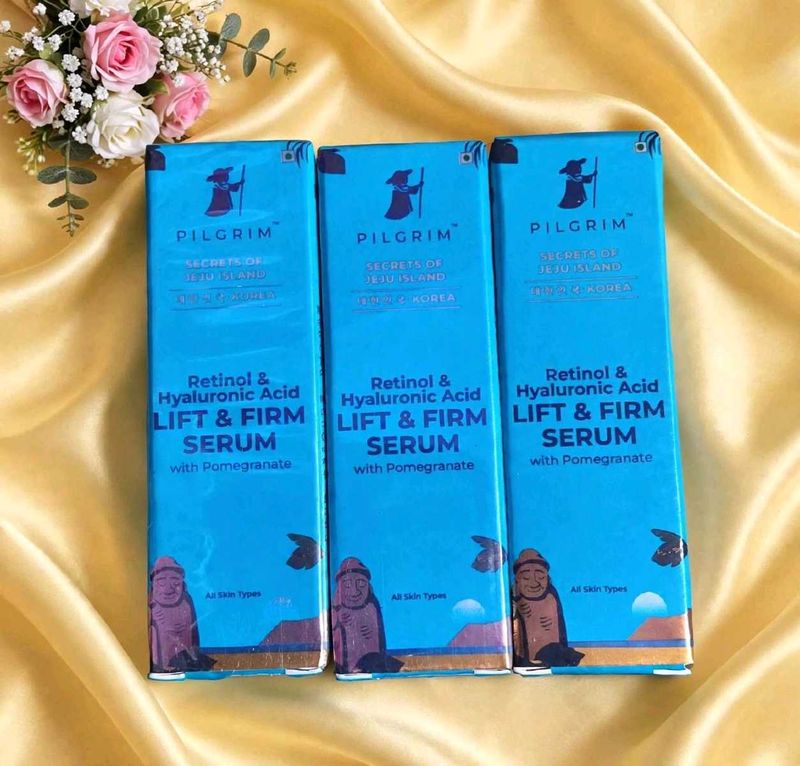 Pack of 3 PILGRIM Korean 0.5% Retinol &amp; 1% Hyaluro