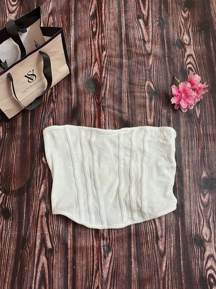 White Corset Top