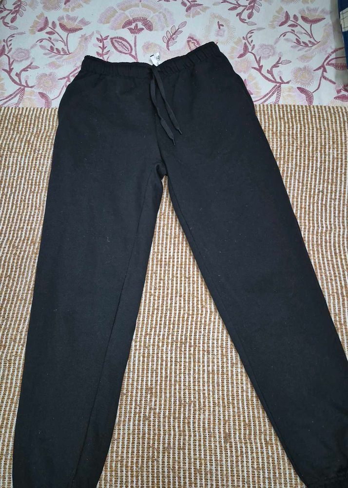 Black winter lower for girls and women