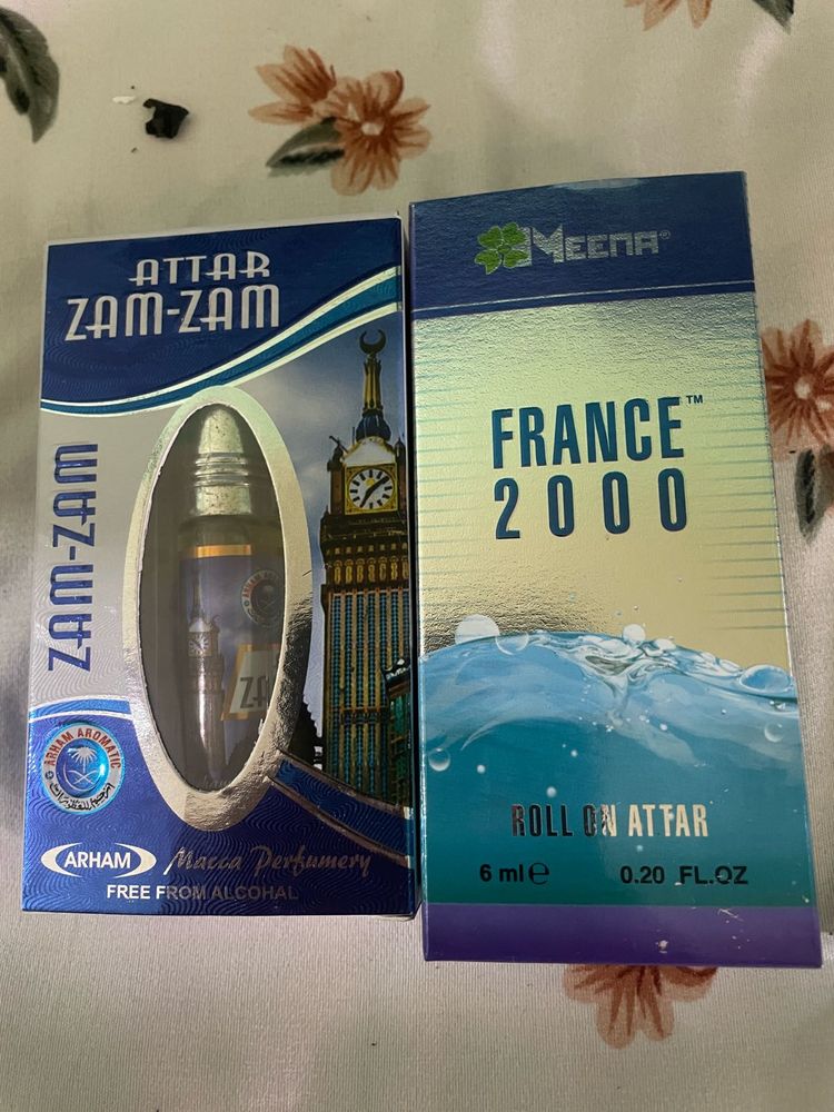 2 perfume Attar Zam Za