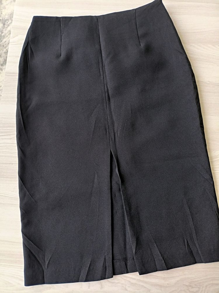Back Slit Pencil Skirt
