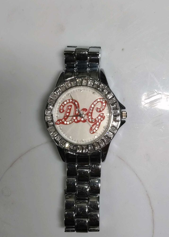 D&amp;G Rhinestone Watch