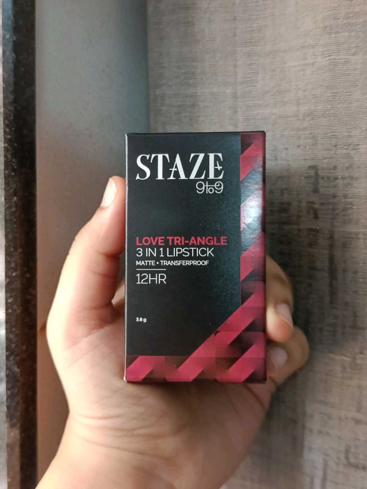 Staze 9to9 Love Traingle 3in 1 Lipstick
