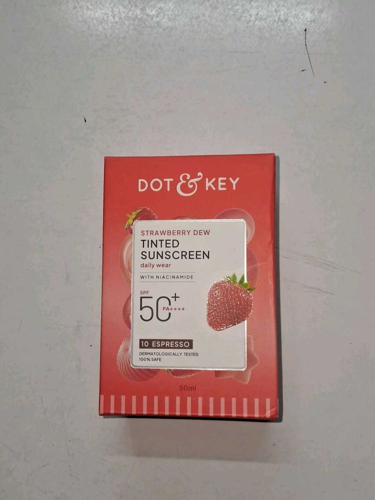 tinted sunscreen