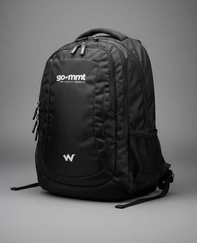 Black Backpack 🎒 Wildcraft Brand