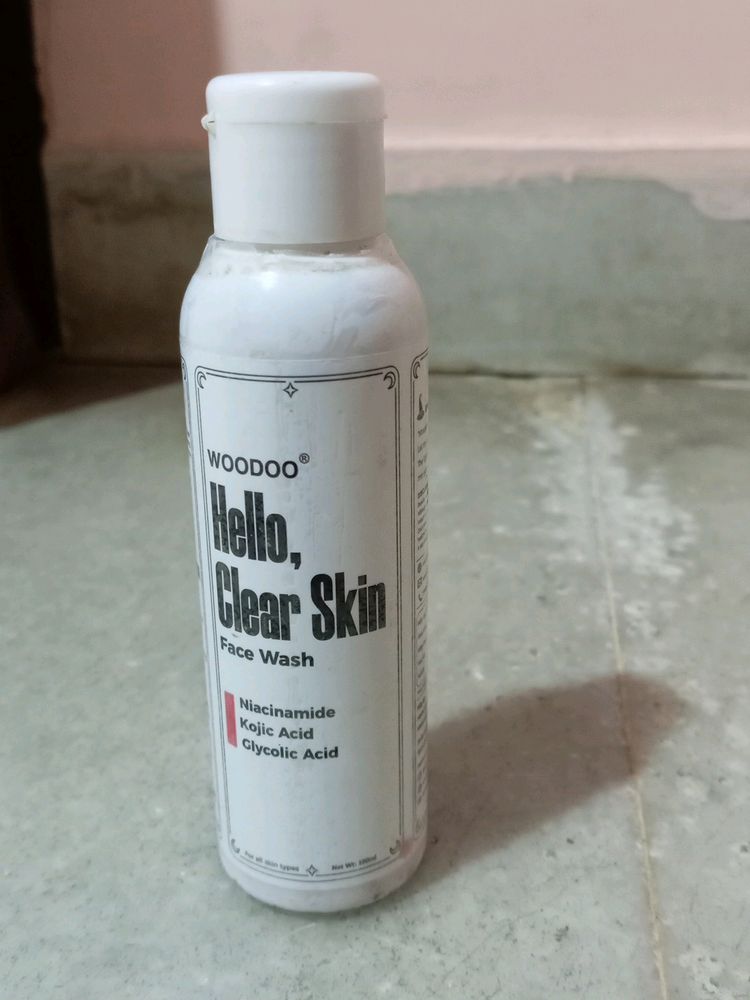 Woodoo Hello Clear Skin Facewash